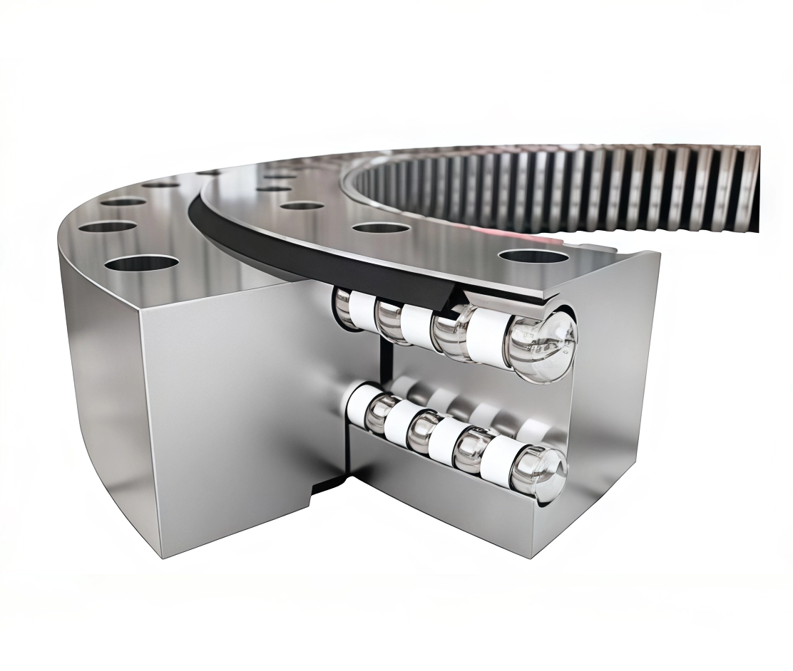 Double row Heterodiametric Contact Ball Slewing Bearing Double row Heterodiametric Contact Ball Slewing Bearing