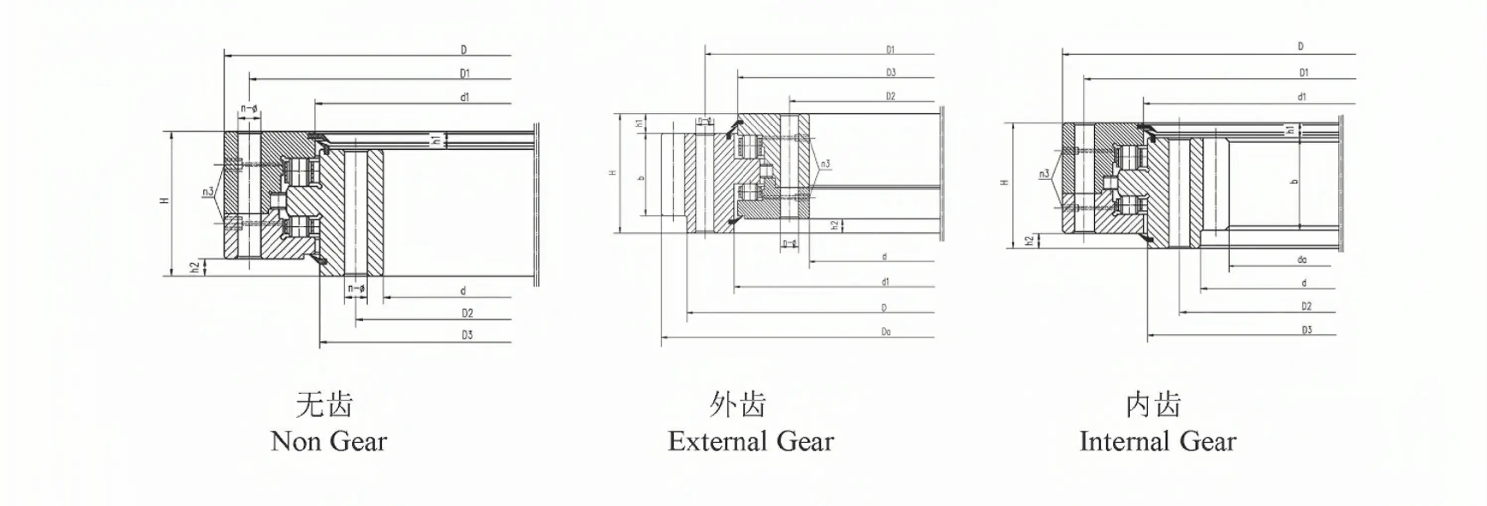 three row roller slewing bearing three row roller slewing bearing
